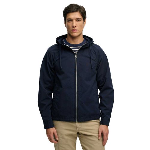 Superdry Hooded Washed Twill Jacket